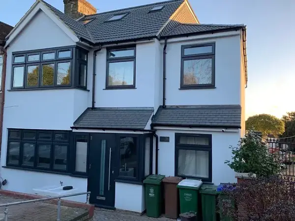 Anthracite Grey Double Glazing Installation High Wycombe