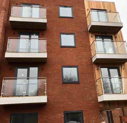 Balcony Glass Balustrade High Wycombe