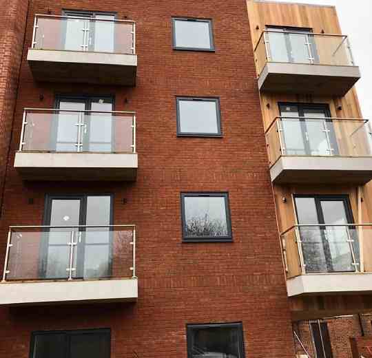 Balcony Glass Balustrade London Colney