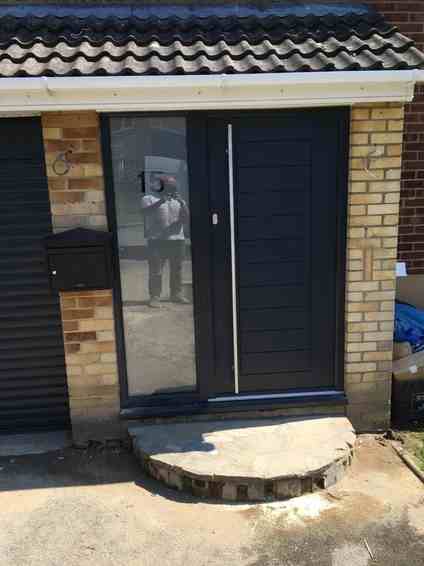 Composite Front Door Modern Welwyn Garden City