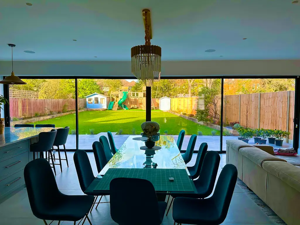 EdgeGlide - Anthracite Aluminium Sliding Door  High Wycombe