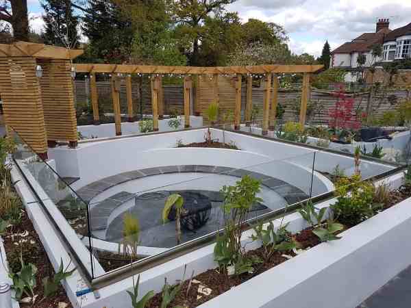 Garden Glass Balustrades Harpenden