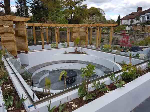 Garden Glass Balustrades Watford