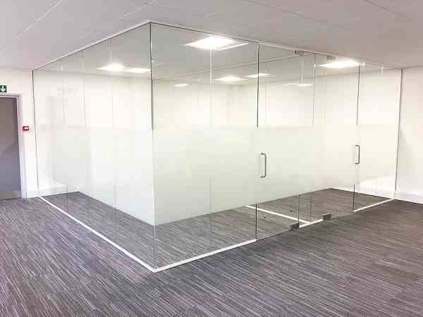 Glass Office Partitioning Hertford