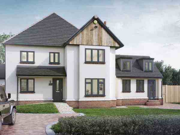 Grey Upvc Windows Enfield