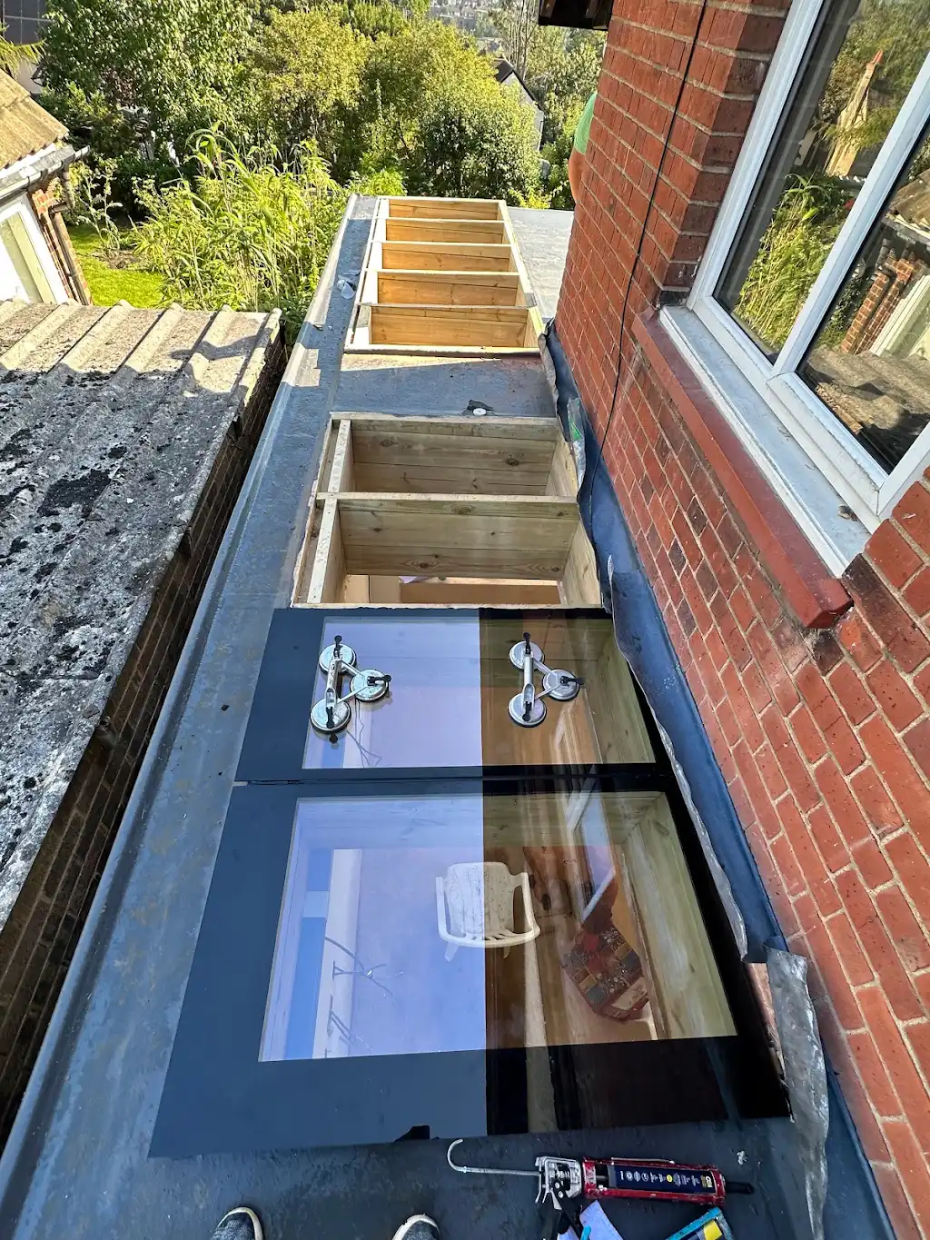 Install Example Flat Roof Lanterns Hertfordshire