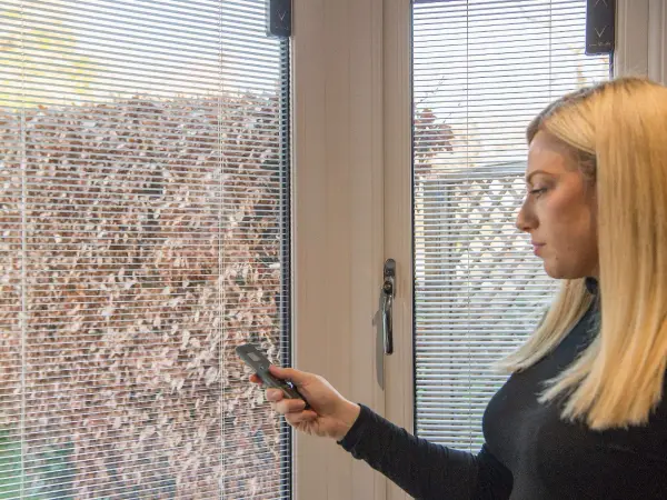 Remote Controlled Integral Blinds 