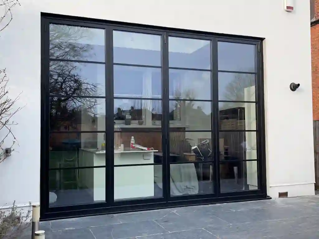 Schüco AS FD 75 - Schuco Bifold Door Installation Hertfordshire