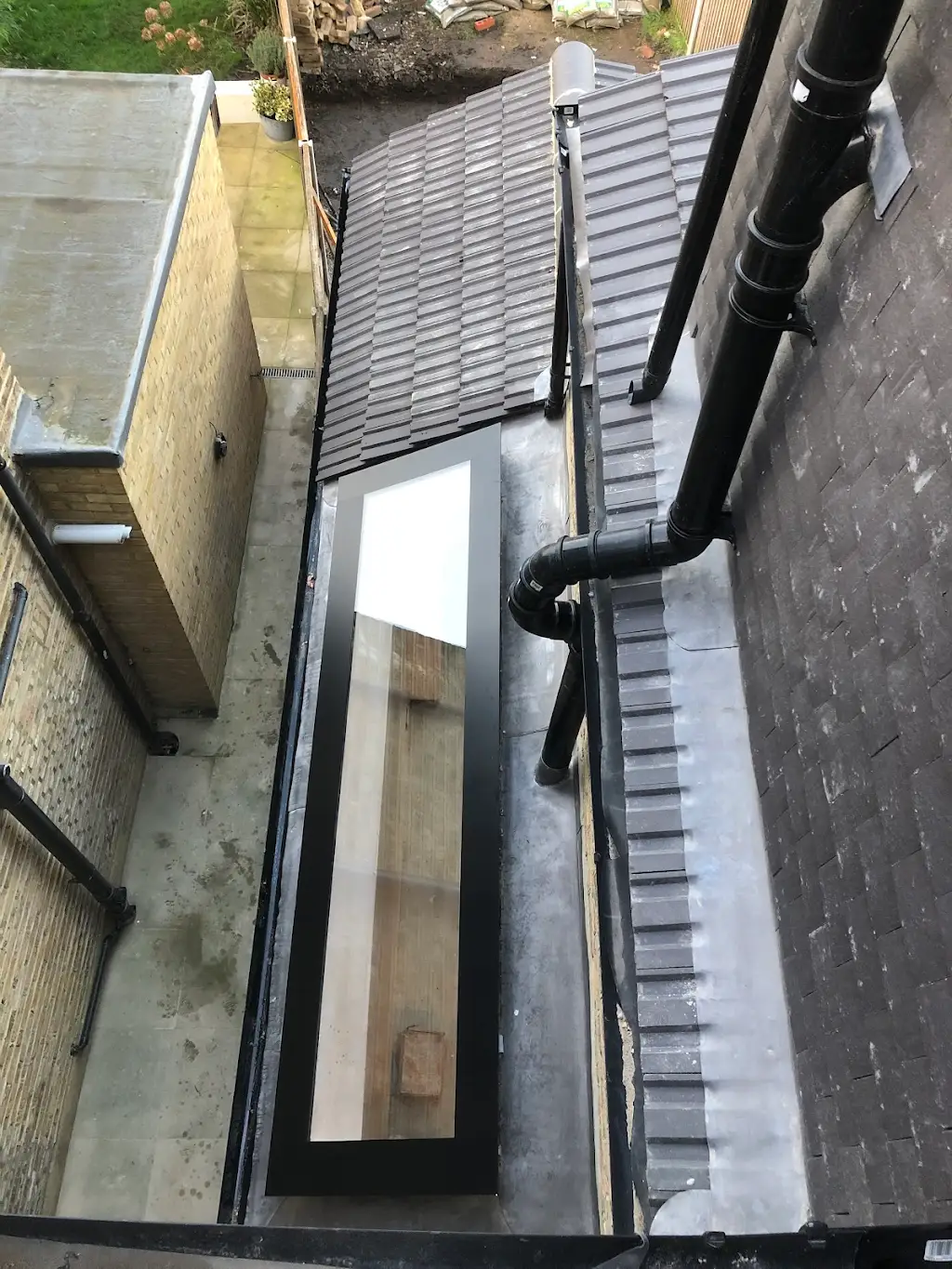 Side Extension Rooflight Install Enfield