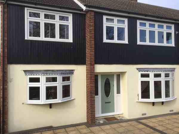 Upvc white plastic windows Enfield