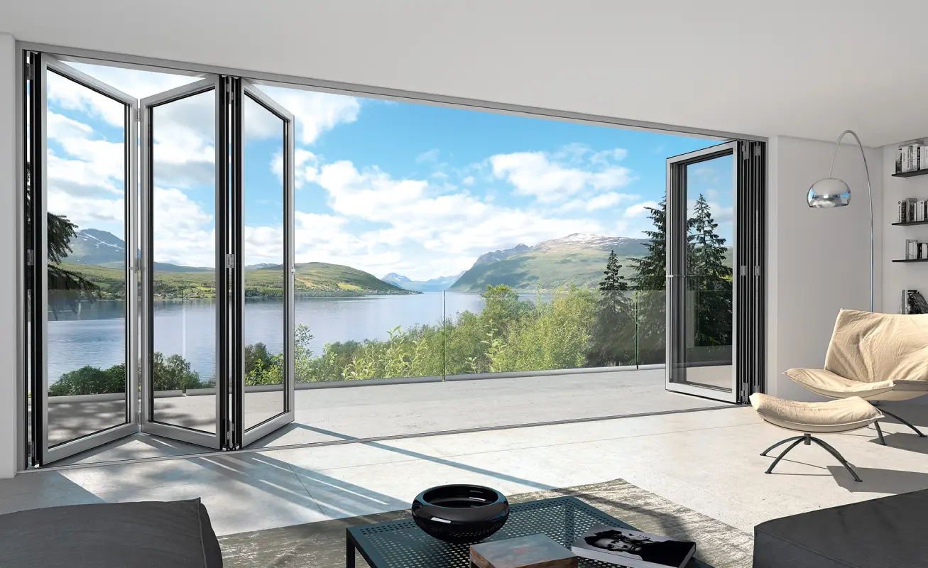 Schüco AS FD 75 - Folding Bifold Door harpenden