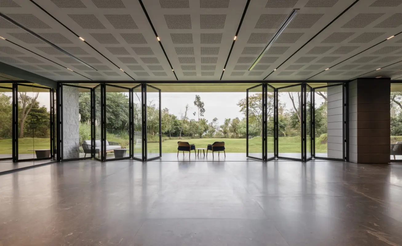 Unifold HI - Folding Cortizo Bifold Door enfield